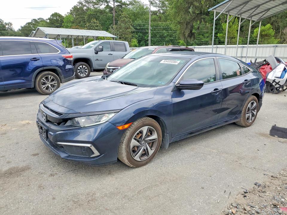2019 Honda Civic მანქანა იყიდება აუქციონზე, vin: 19XFC2F68KE025182, აუქციონის ნომერი: 55400086