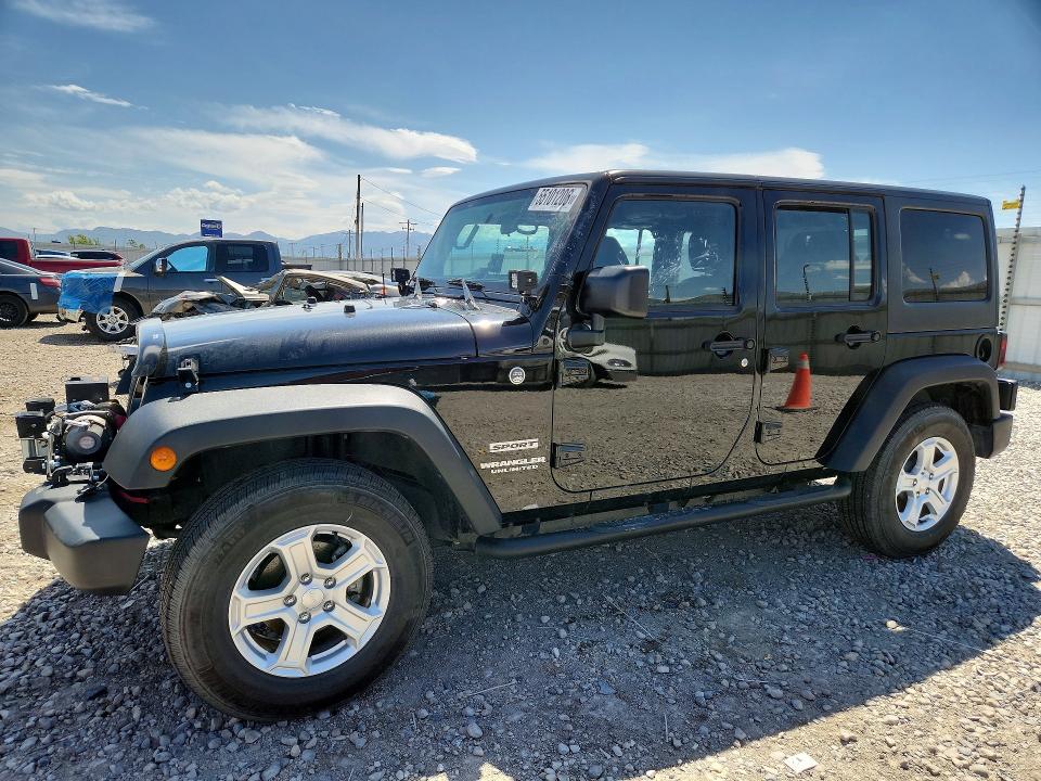 Продажа на аукционе авто 2014 Jeep Wrangler Unlimited, vin: 1C4BJWDG7EL306960, номер лота: 55101206