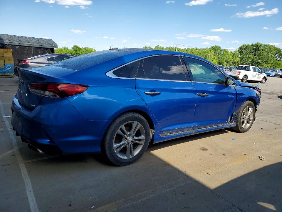 53177336 :رقم المزاد ، 5NPE34AF0JH604028 vin ، 2018 Hyundai Sonata مزاد بيع