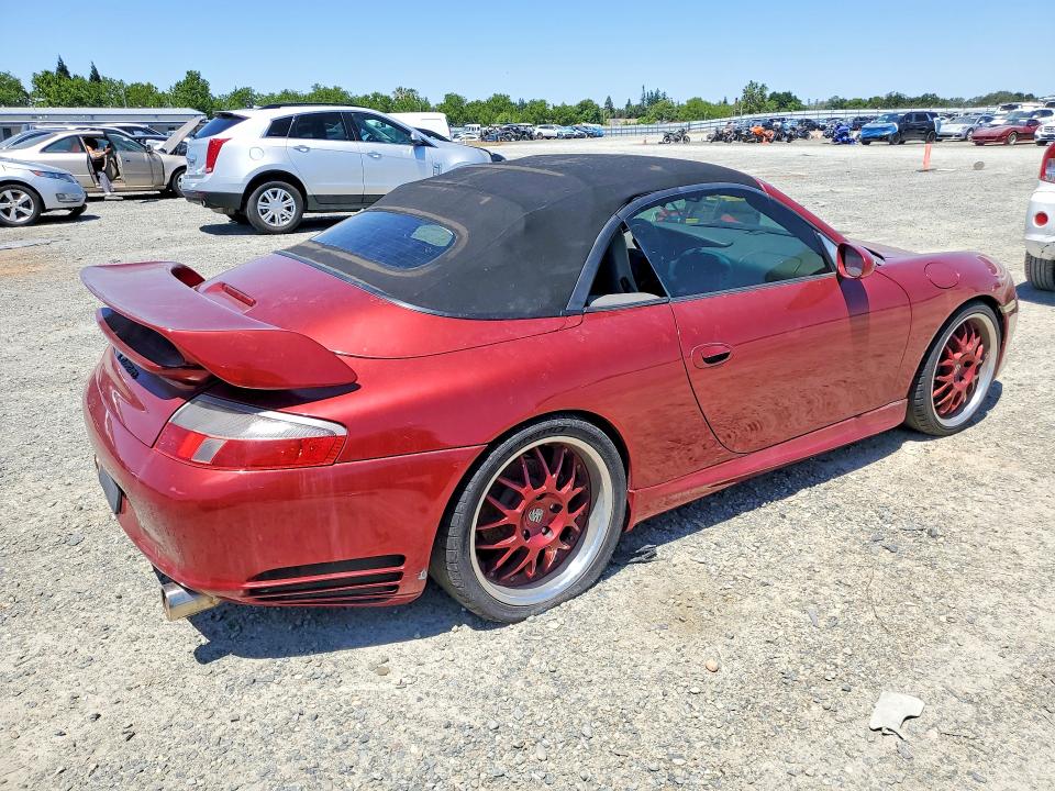 2000 Porsche 911 მანქანა იყიდება აუქციონზე, vin: WP0CA2996YS654301, აუქციონის ნომერი: 54027186