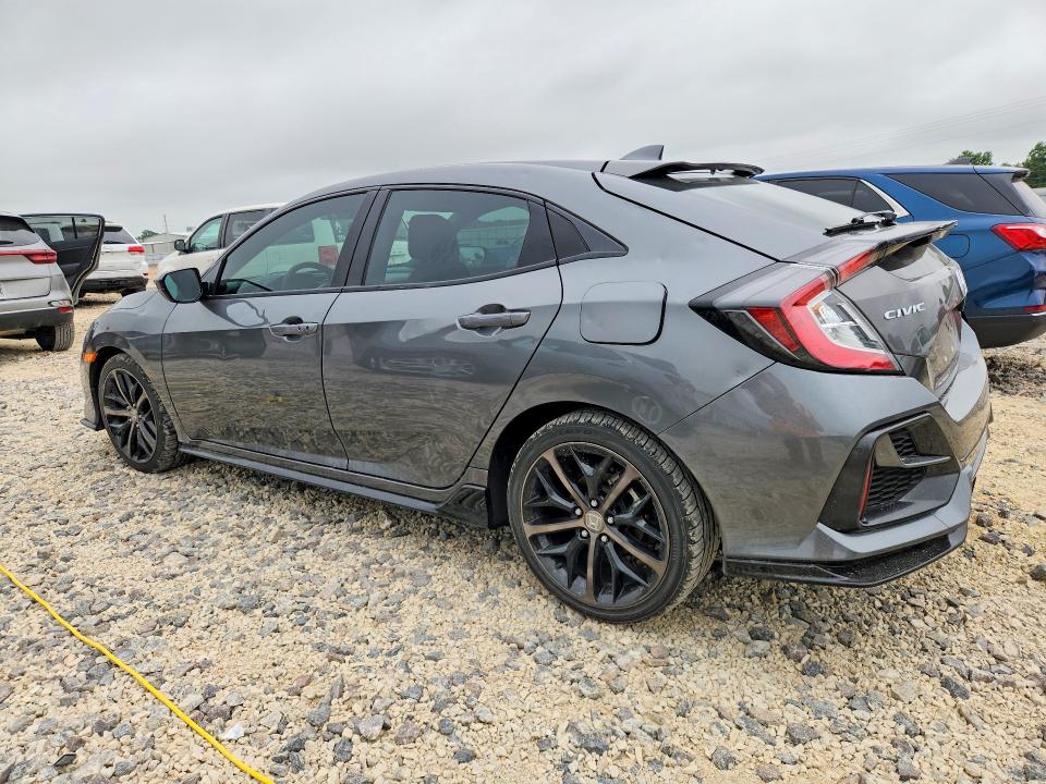 54117766 :رقم المزاد ، SHHFK7H40MU231524 vin ، 2021 Honda Civic مزاد بيع