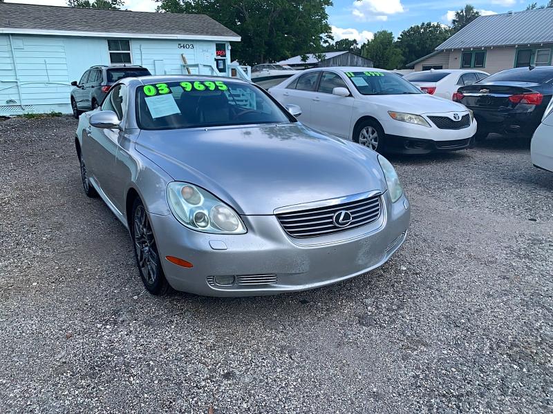 Продажа на аукционе авто 2003 Lexus Sc, vin: JTHFN48Y630047968, номер лота: 52569686