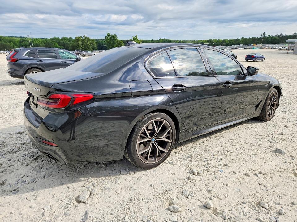 2021 Bmw 540 მანქანა იყიდება აუქციონზე, vin: WBA53BJ01MWX34556, აუქციონის ნომერი: 53404406