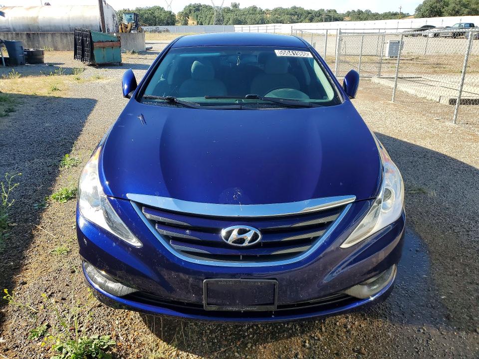 2014 Hyundai Sonata მანქანა იყიდება აუქციონზე, vin: 5NPEB4AC7EH862741, აუქციონის ნომერი: 55041986