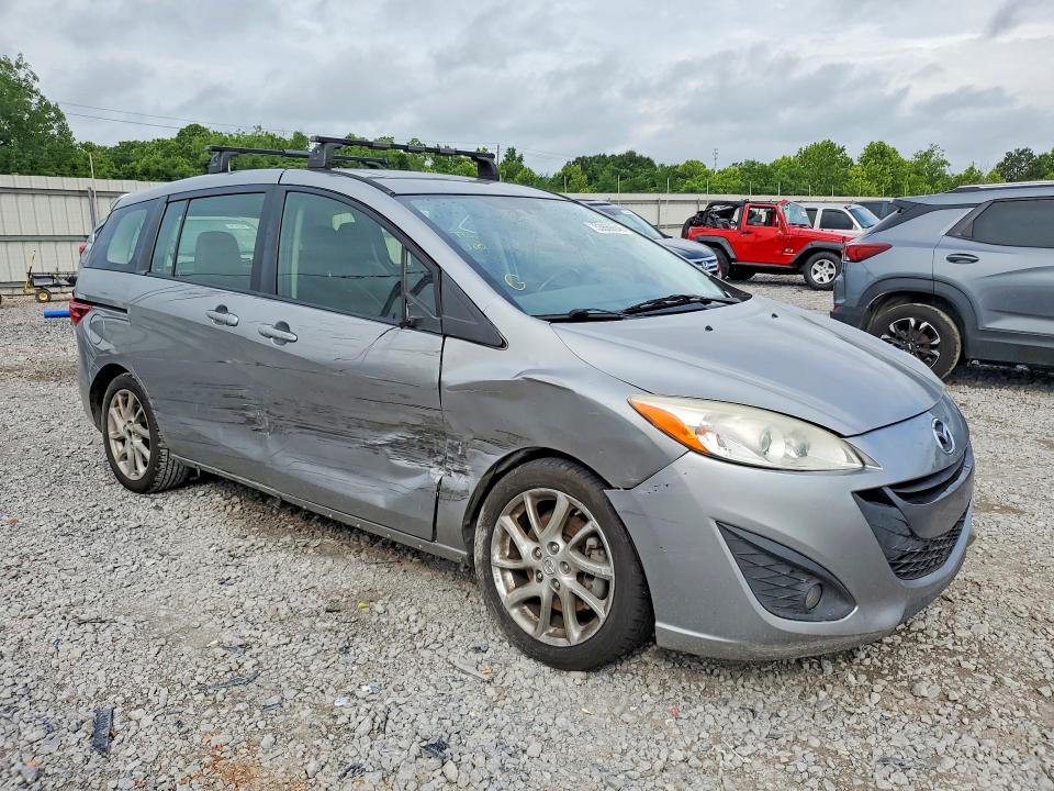 2012 Mazda 5 მანქანა იყიდება აუქციონზე, vin: JM1CW2DL5C0140187, აუქციონის ნომერი: 53669046