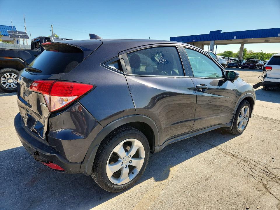 53061876 :رقم المزاد ، 3CZRU6H56GM725621 vin ، 2016 Honda Hr-v مزاد بيع
