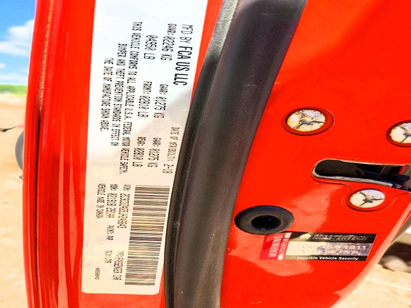 Продажа на аукционе авто 2018 Dodge Challenger, vin: 2C3CDZAG5JH246643, номер лота: 54329426