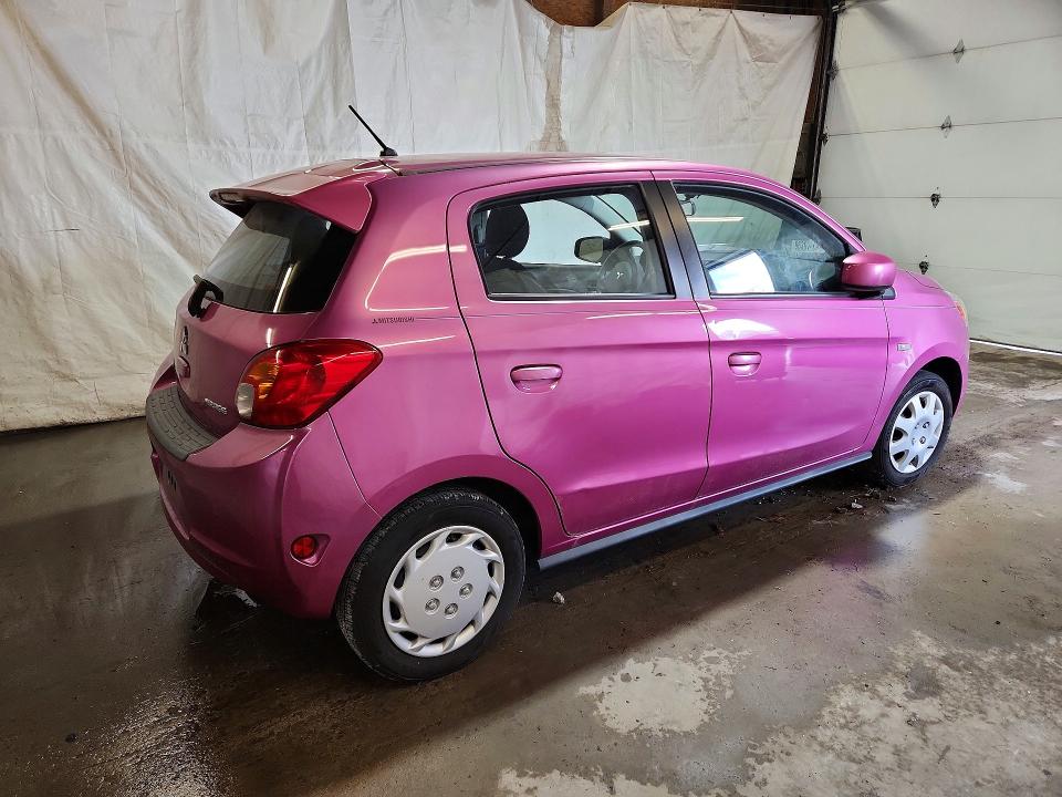 52551846 :رقم المزاد ، ML32A3HJ7FH001230 vin ، 2015 Mitsubishi Mirage مزاد بيع