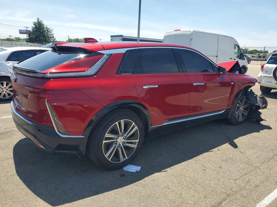 2024 Cadillac Lyriq მანქანა იყიდება აუქციონზე, vin: 1GYKPPRL9RZ108159, აუქციონის ნომერი: 54967866