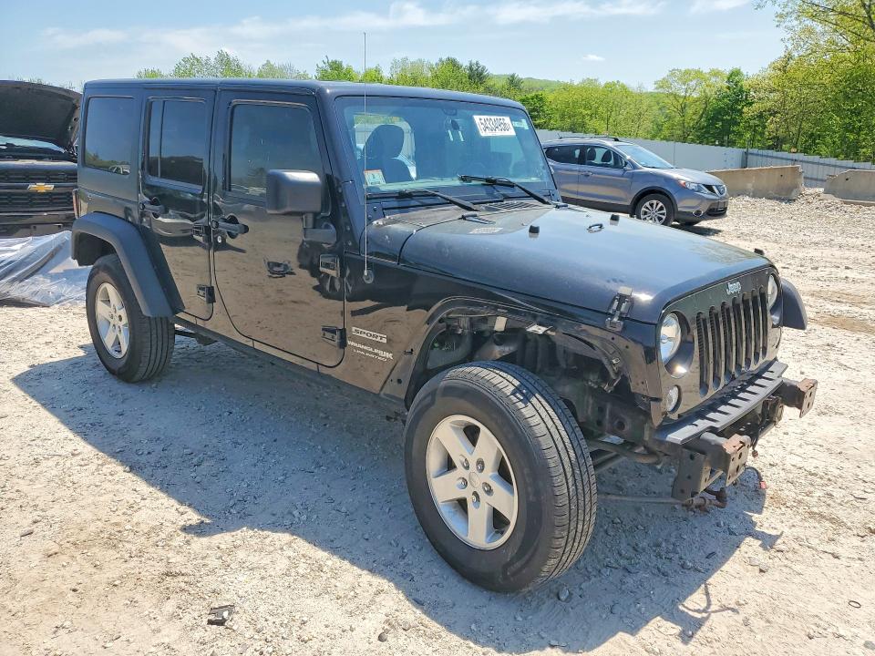 Продажа на аукционе авто 2018 Jeep Wrangler Unlimited, vin: 1C4BJWDG0JL883629, номер лота: 54334956
