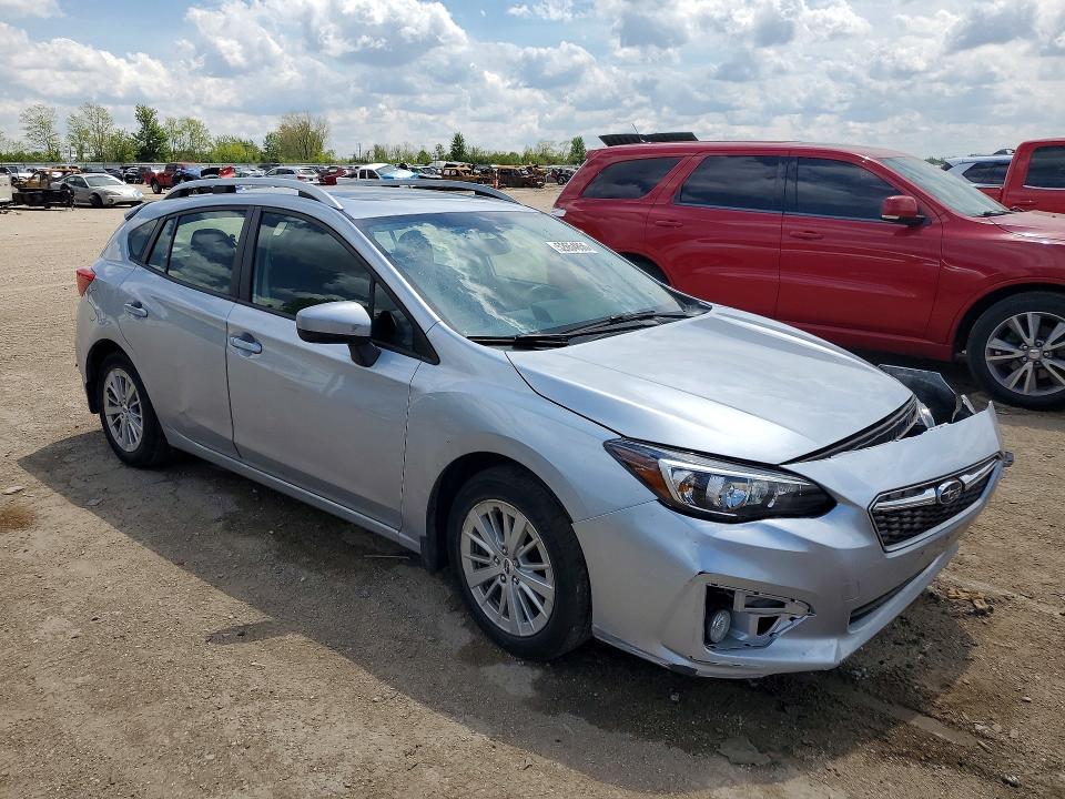52654856 :رقم المزاد ، 4S3GTAD67J3723967 vin ، 2018 Subaru Impreza مزاد بيع