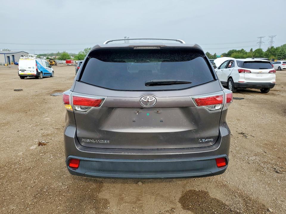 Продаж на аукціоні авто 2014 Toyota Highlander, vin: 5TDBKRFH1ES025742, номер лоту: 52581726