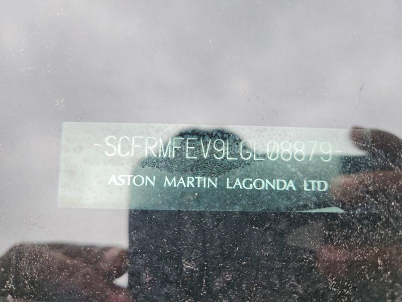 52118976 :رقم المزاد ، SCFRMFEV9LGL08879 vin ، 2020 Aston Martin Db11 مزاد بيع