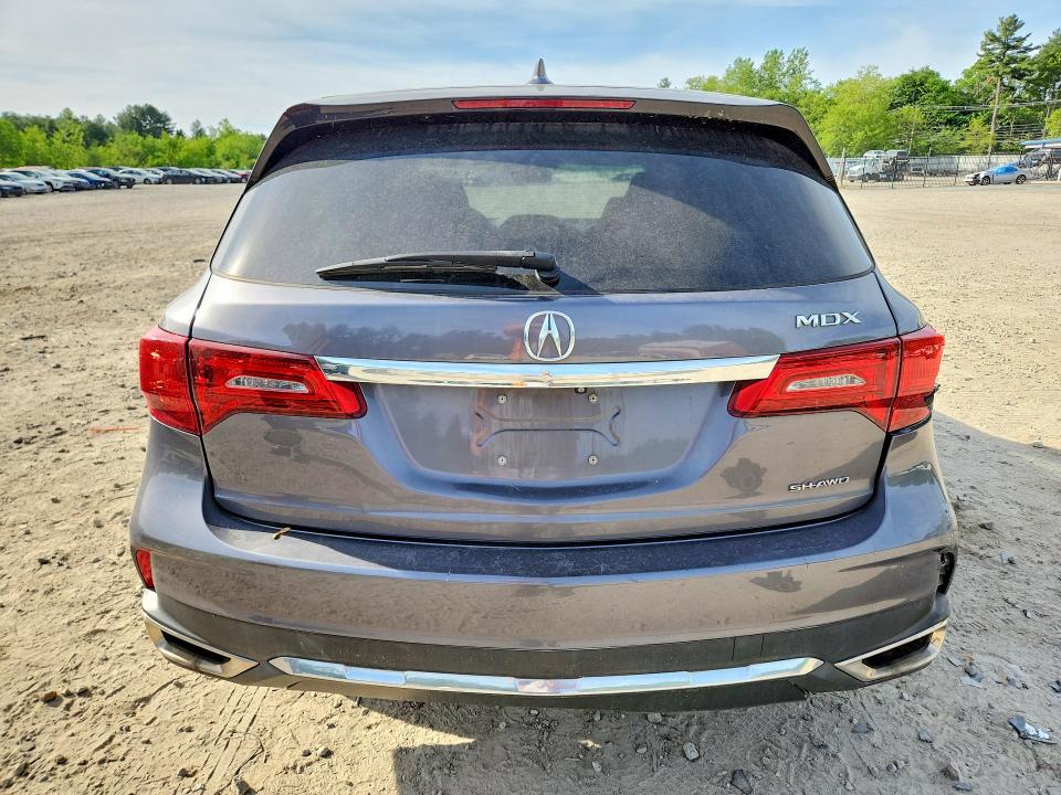 54155216 :رقم المزاد ، 5J8YD4H34JL015390 vin ، 2018 Acura Mdx مزاد بيع