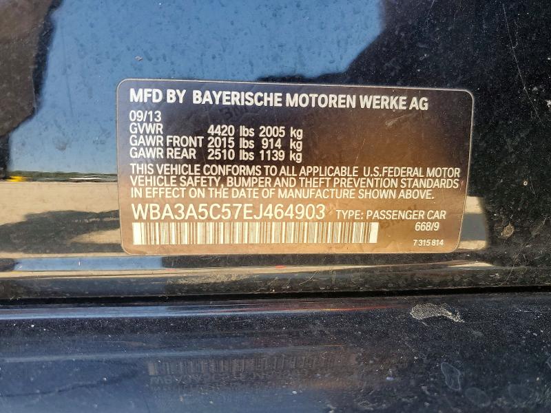 52847656 :رقم المزاد ، WBA3A5C57EJ464903 vin ، 2014 Bmw 328 مزاد بيع