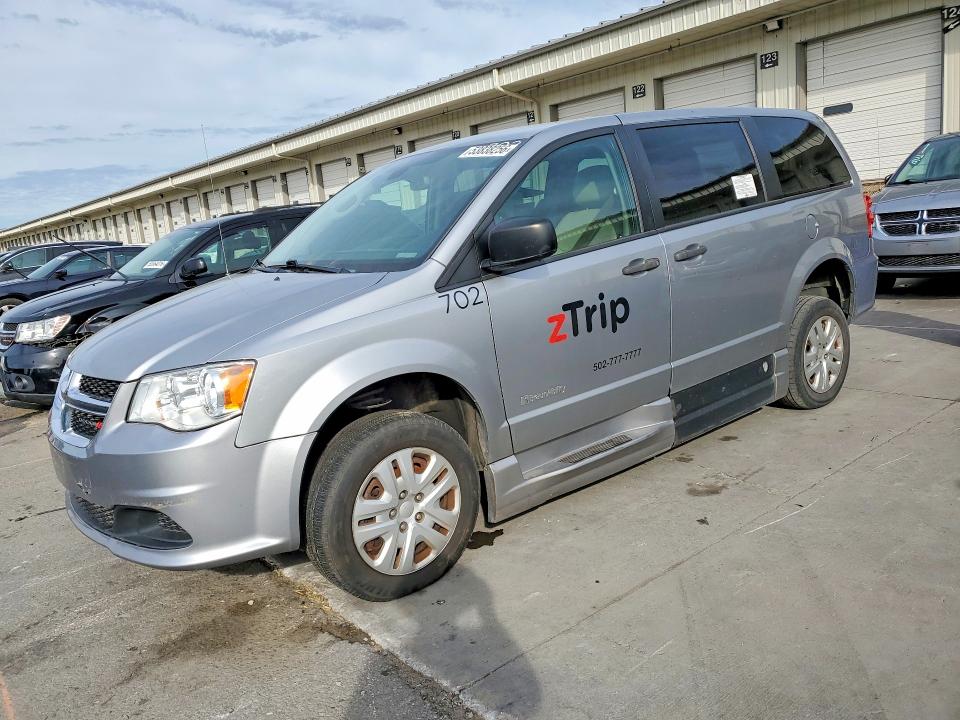 53838256 :رقم المزاد ، 2C7WDGBG6KR792037 vin ، 2019 Dodge Grand Caravan مزاد بيع