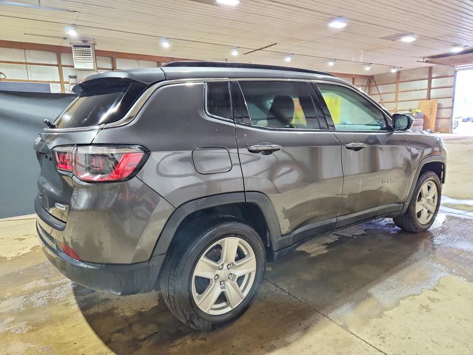 2022 Jeep Compass მანქანა იყიდება აუქციონზე, vin: 3C4NJDBB4NT140264, აუქციონის ნომერი: 54312346