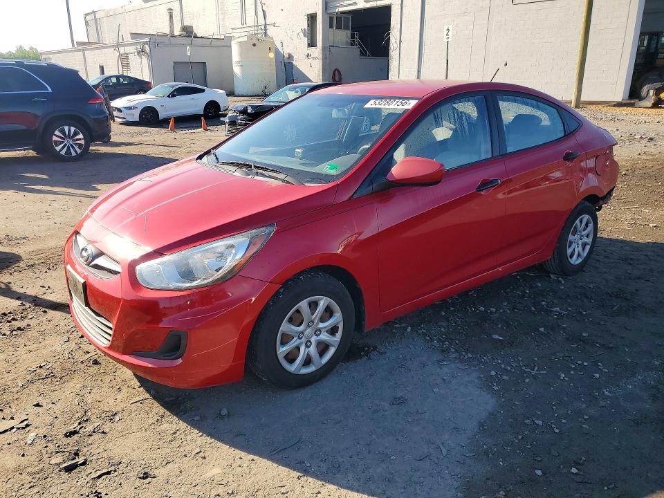 Auction sale of the 2012 Hyundai Accent, vin: KMHCT4AE1CU041395, lot number: 53288156