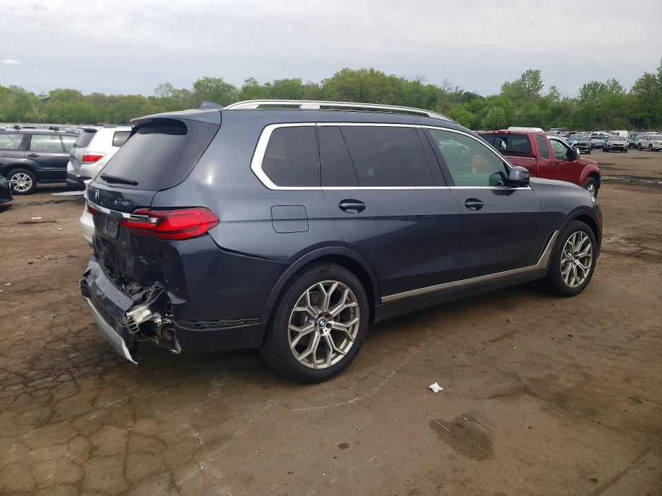 53113916 :رقم المزاد ، 5UXCW2C07L0E74729 vin ، 2020 Bmw X7 مزاد بيع