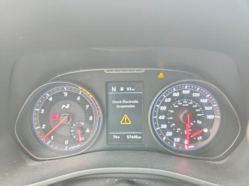 2020 Hyundai Veloster N მანქანა იყიდება აუქციონზე, vin: KMHT36AH7LU007094, აუქციონის ნომერი: 53983146