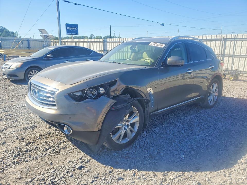 Aukcja sprzedaży 2015 Infiniti Qx70, vin: JN8CS1MU0FM381560, numer aukcji: 53634386