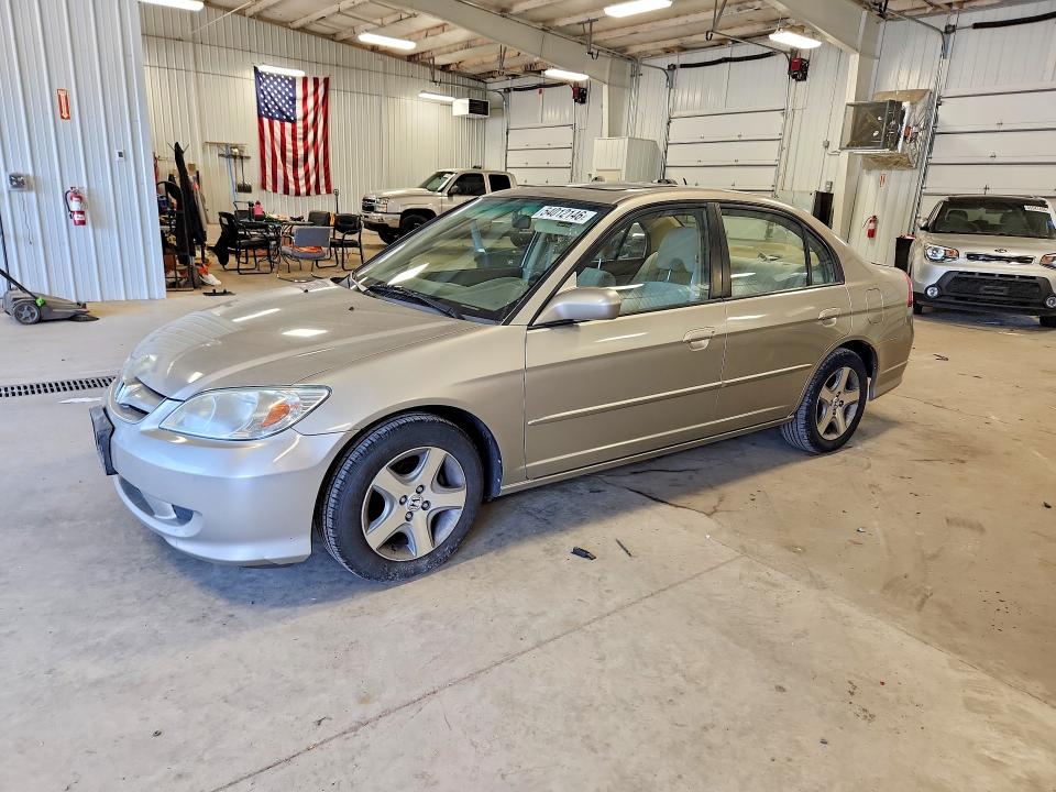 Auction sale of the 2005 Honda Civic, vin: 2HGES26825H565248, lot number: 54012146