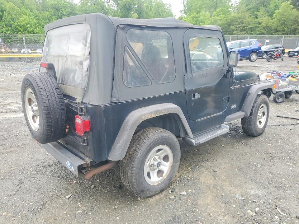 Продажа на аукционе авто 2001 Jeep Wrangler / Tj, vin: 1J4FA29P61P343207, номер лота: 52893646