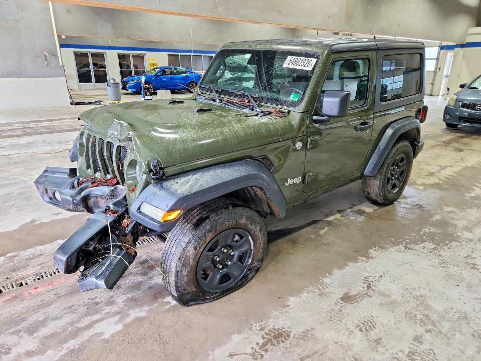 54602926 :رقم المزاد ، 1C4HJXAG4MW539650 vin ، 2021 Jeep Wrangler مزاد بيع