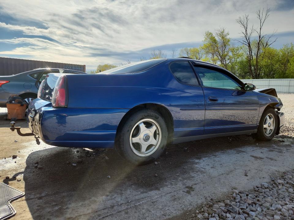 Продаж на аукціоні авто 2003 Chevrolet Monte Carlo, vin: 2G1WW12E739388547, номер лоту: 52201576