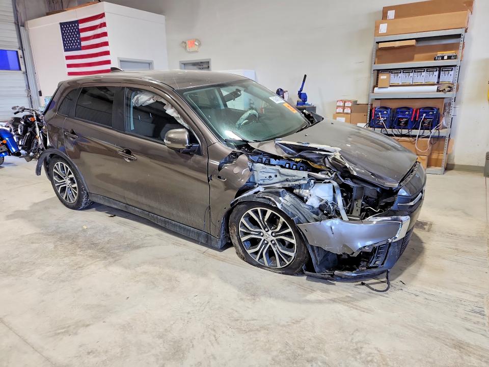 2019 Mitsubishi Outlander Sport მანქანა იყიდება აუქციონზე, vin: JA4AP3AU0KU033699, აუქციონის ნომერი: 53640706