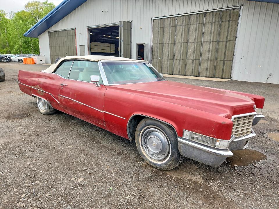 Продажа на аукционе авто 1969 Cadillac Deville, vin: F9122030, номер лота: 53338546