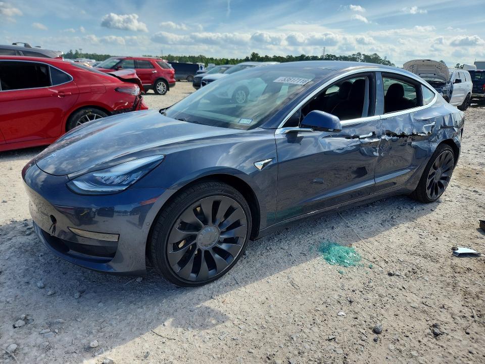 Продажа на аукционе авто 2020 Tesla Model 3, vin: 5YJ3E1EA4LF705086, номер лота: 53617116