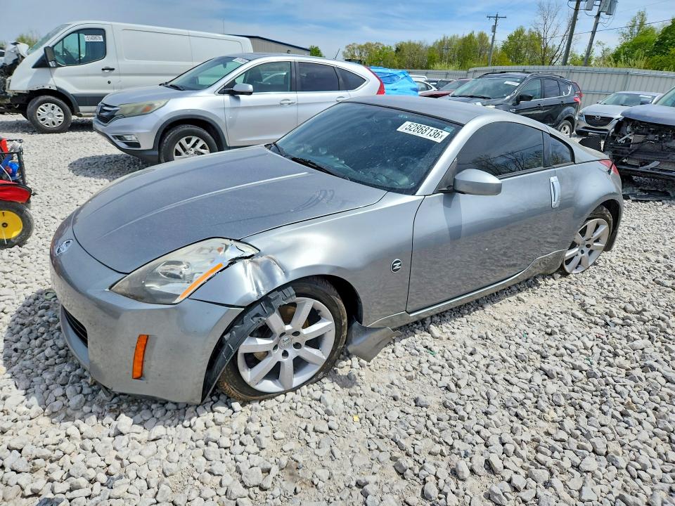 2003 Nissan 350z მანქანა იყიდება აუქციონზე, vin: JN1AZ34D63T107147, აუქციონის ნომერი: 52868136