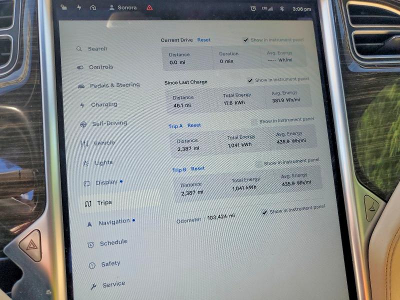 Aukcja sprzedaży 2015 Tesla Model S, vin: 5YJSA1H26FF091982, numer aukcji: 52865776