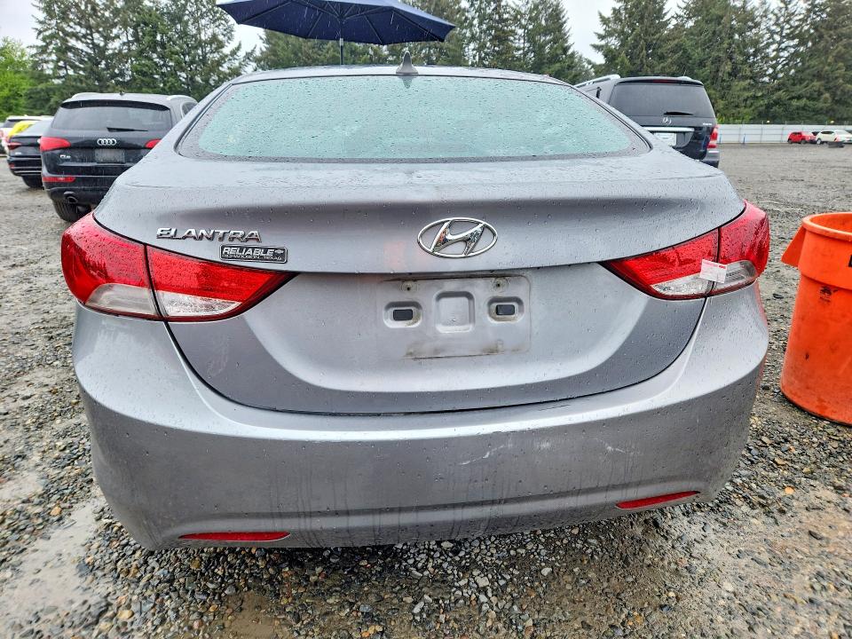 2013 Hyundai Elantra მანქანა იყიდება აუქციონზე, vin: KMHDH4AE4DU491467, აუქციონის ნომერი: 52691176