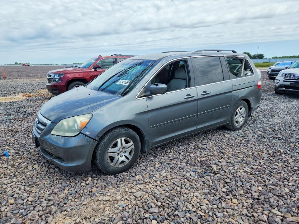 52495396 :رقم المزاد ، 5FNRL38467B455535 vin ، 2007 Honda Odyssey مزاد بيع