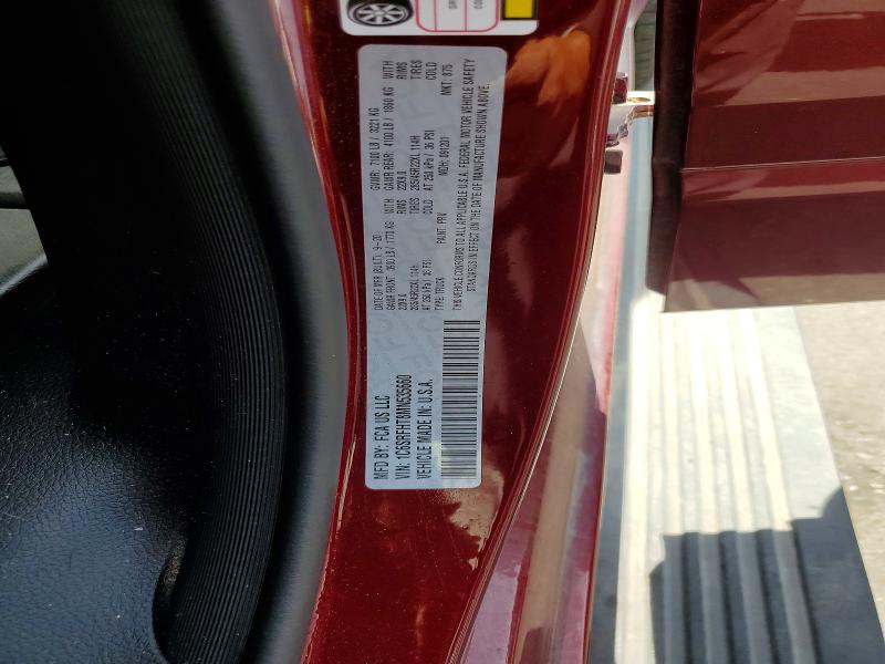 53120486 :رقم المزاد ، 1C6SRFHT8MN535660 vin ، 2021 Ram 1500 مزاد بيع