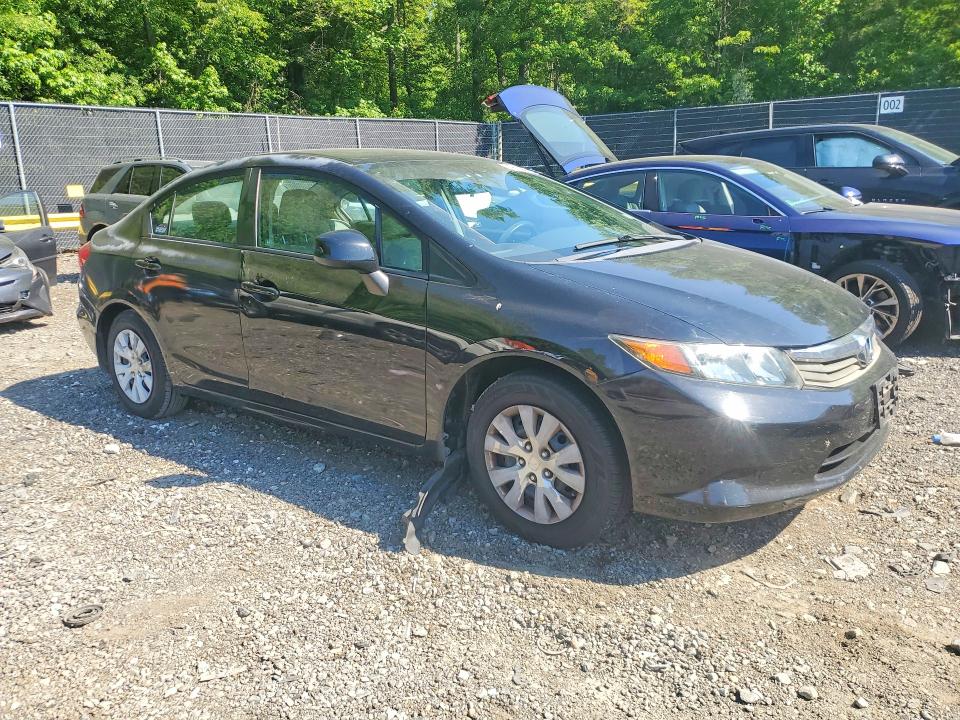 54213266 :رقم المزاد ، 2HGFB2F51CH598510 vin ، 2012 Honda Civic مزاد بيع