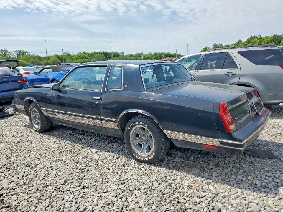 Auction sale of the 1987 Chevrolet Monte Carlo, vin: 1G1GZ11ZXHP136137, lot number: 53975986