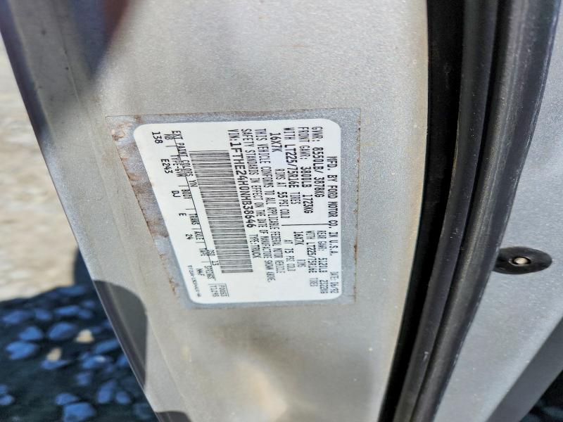 1992 Ford Econoline მანქანა იყიდება აუქციონზე, vin: 1FTHE24H0NHB38646, აუქციონის ნომერი: 51843166