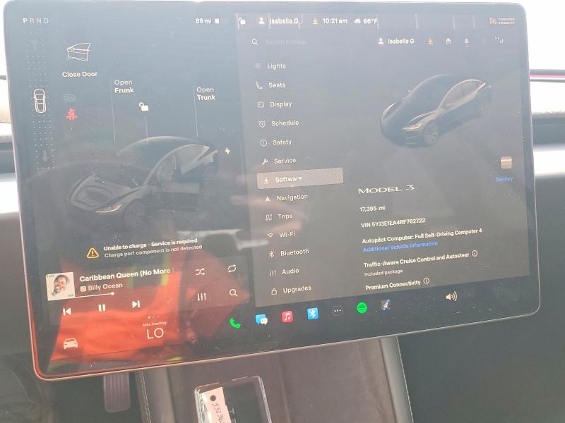 Продажа на аукционе авто 2024 Tesla Model 3, vin: 5YJ3E1EA4RF762722, номер лота: 53236346