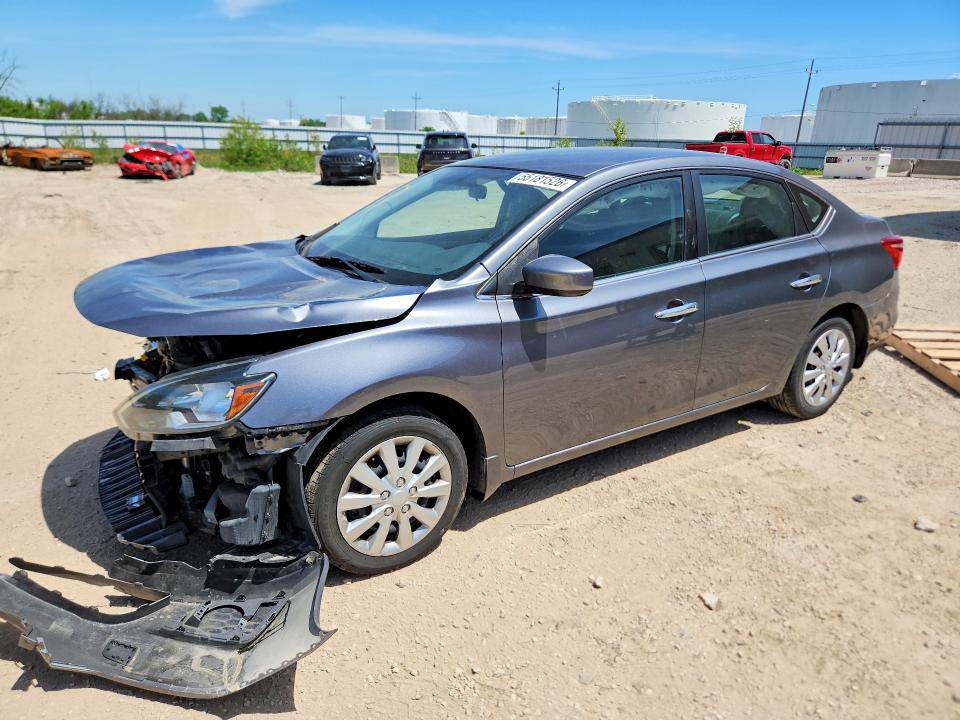 Aukcja sprzedaży 2019 Nissan Sentra, vin: 3N1AB7AP7KY455183, numer aukcji: 55181526