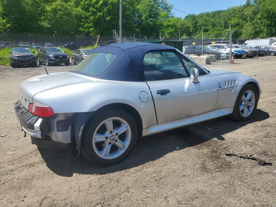 Aukcja sprzedaży 2001 Bmw Z3, vin: WBACN33431LK47802, numer aukcji: 52847676