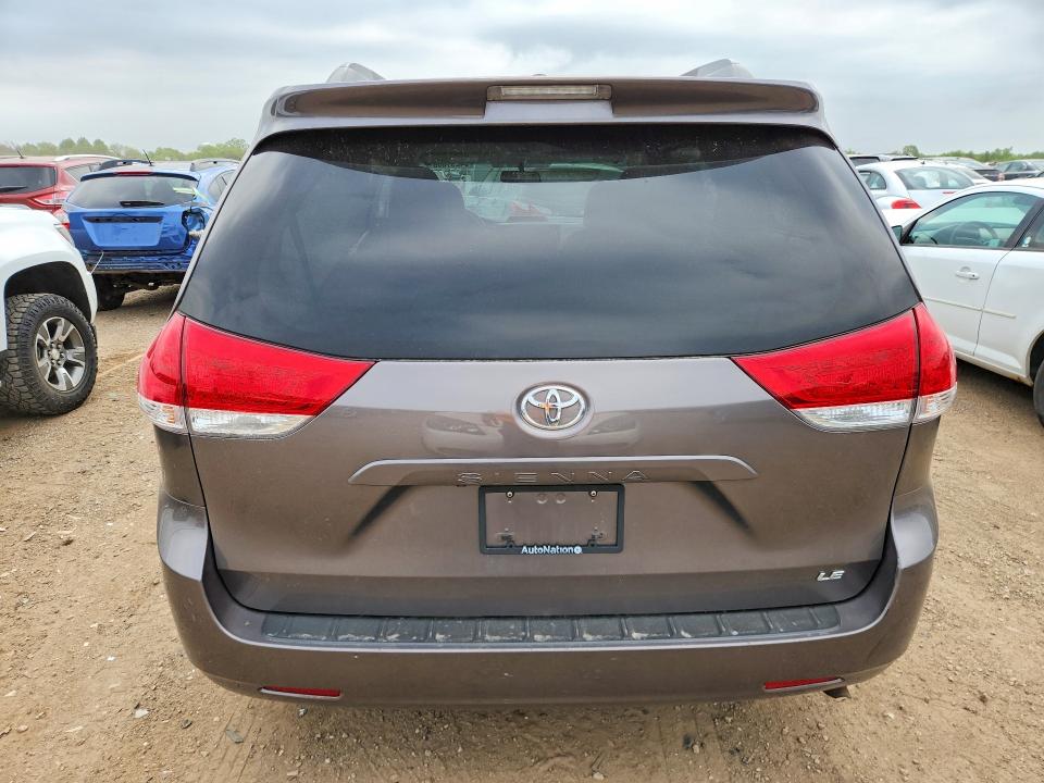 54297056 :رقم المزاد ، 5TDKK3DC9ES429859 vin ، 2014 Toyota Sienna مزاد بيع