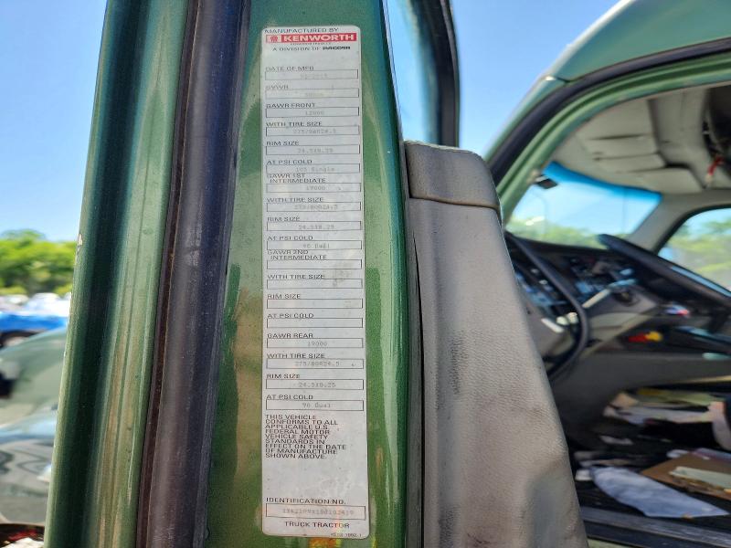 2016 Kenworth T880 მანქანა იყიდება აუქციონზე, vin: 1XKZDP9X1GJ102419, აუქციონის ნომერი: 53507266