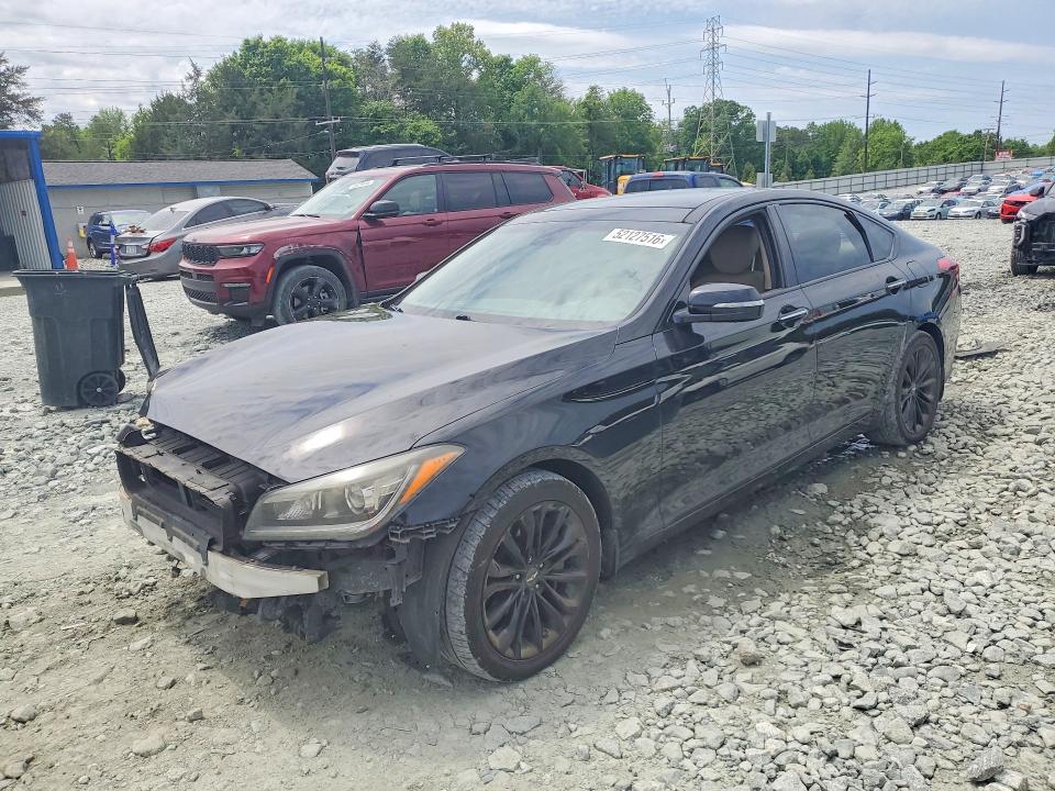 52127516 :رقم المزاد ، KMHGN4JE6FU048021 vin ، 2015 Hyundai Genesis مزاد بيع