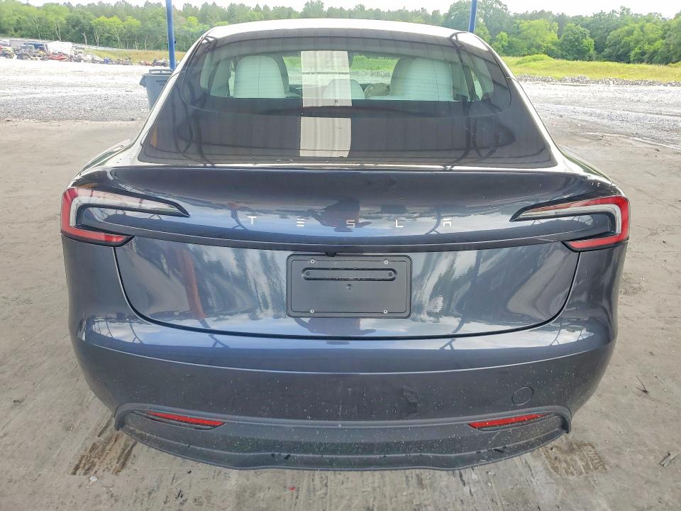 2025 Tesla Model 3 მანქანა იყიდება აუქციონზე, vin: 5YJ3E1EA0SF014782, აუქციონის ნომერი: 55241786
