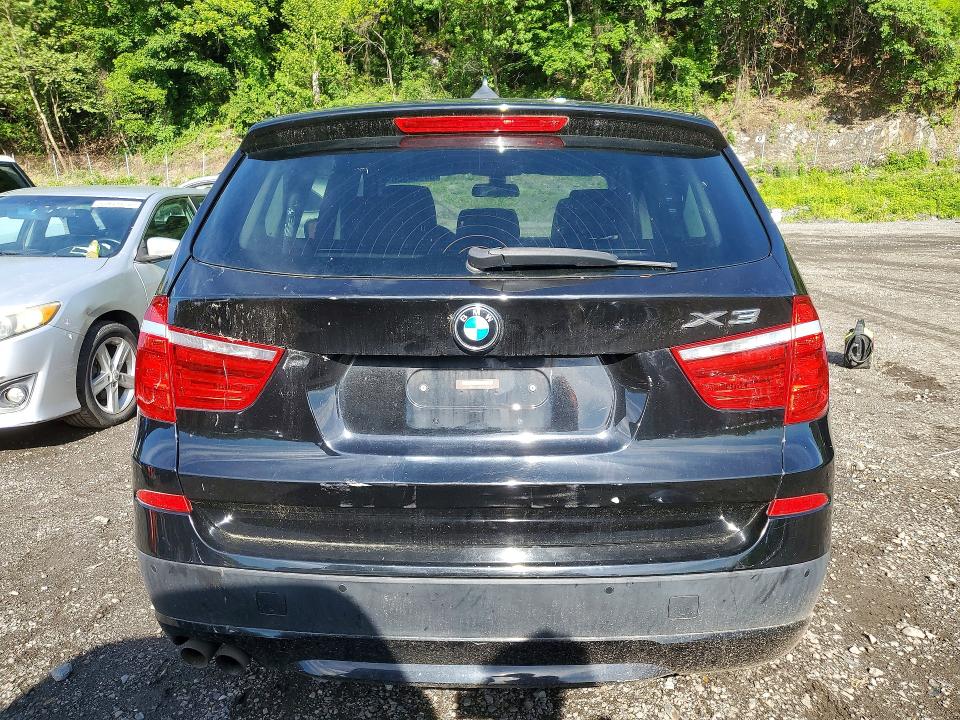 2011 Bmw X3 მანქანა იყიდება აუქციონზე, vin: 5UXWX5C57BL707378, აუქციონის ნომერი: 54964356
