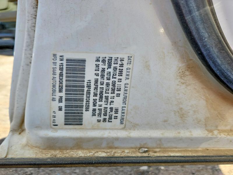 53663006 :رقم المزاد ، YS3EF48E3X3032566 vin ، 1999 Saab 9-5 مزاد بيع