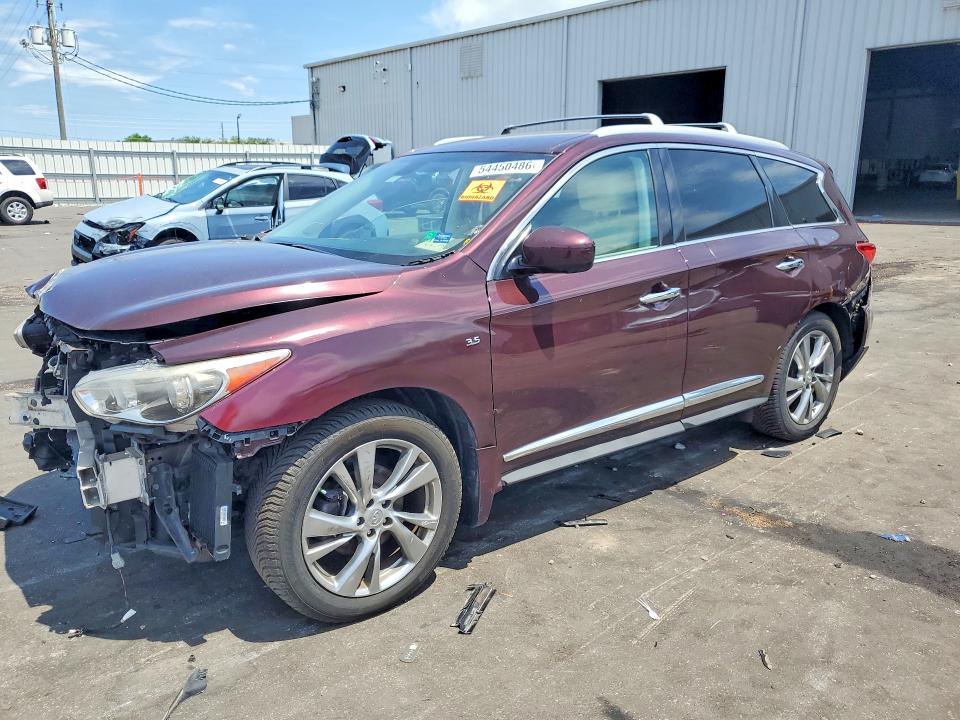 54450486 :رقم المزاد ، 5N1AL0MN6FC551554 vin ، 2015 Infiniti Qx60 مزاد بيع